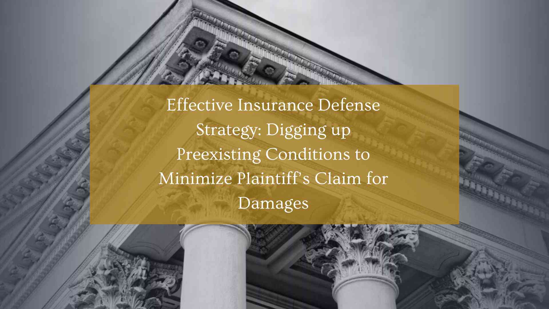 Revisiting Necessary Conditions – Defense